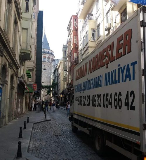 Evden Eve Nakliyat hizmeti aracı